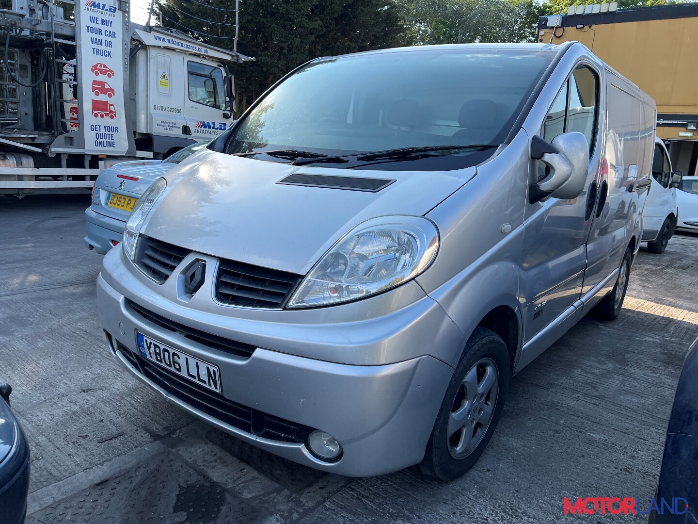 Недавно поступивший автомобиль Renault Trafic 2001-2014 - разборочный номер  t34547