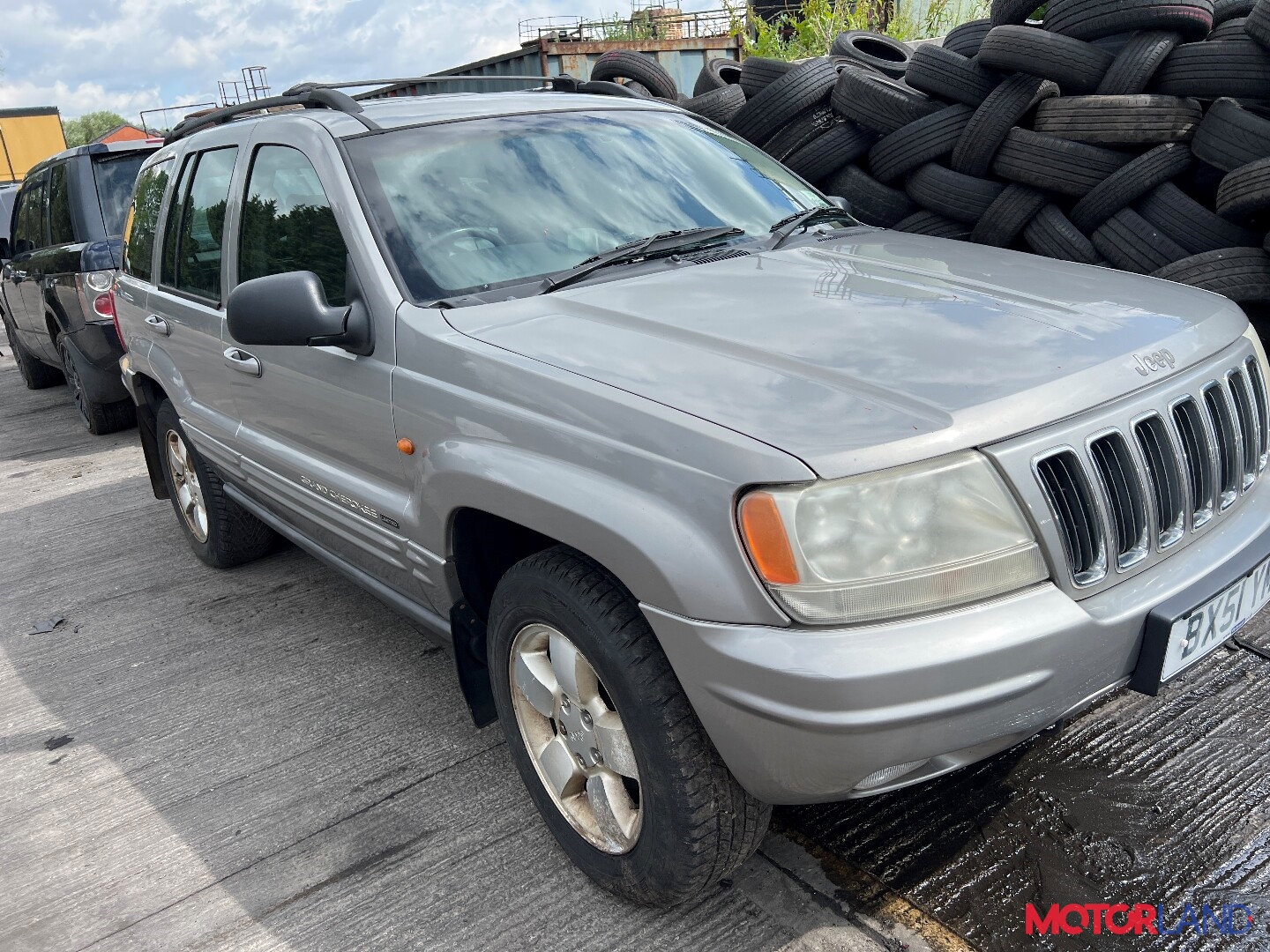 Недавно поступивший автомобиль Jeep Grand Cherokee 1999-2003 - разборочный  номер t34898