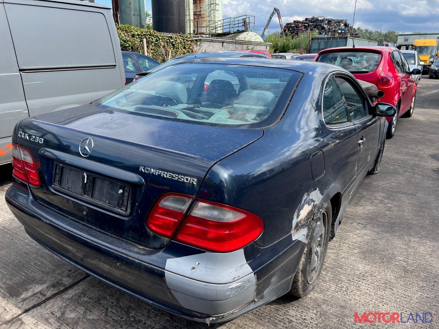 Недавно поступивший автомобиль Mercedes CLK W208 1997-2002 - разборочный  номер t34603