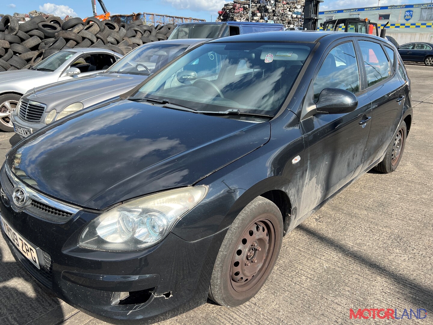 Недавно поступивший автомобиль Hyundai i30 2007-2012 - разборочный номер  t34755