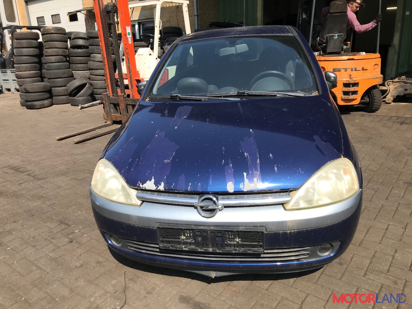 Недавно поступивший автомобиль Opel Corsa C 2000-2006 - разборочный номер  37693