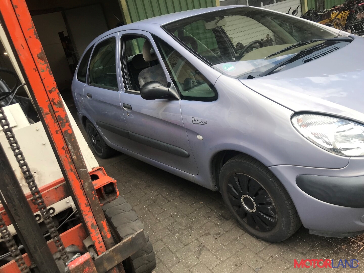 Недавно поступивший автомобиль Citroen Xsara-Picasso - разборочный номер  37703