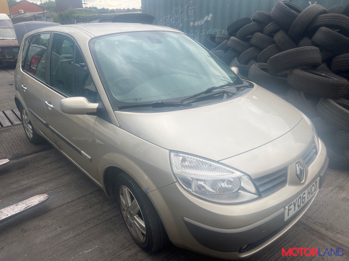 Недавно поступивший автомобиль Renault Scenic 2003-2009 - разборочный номер  t34756