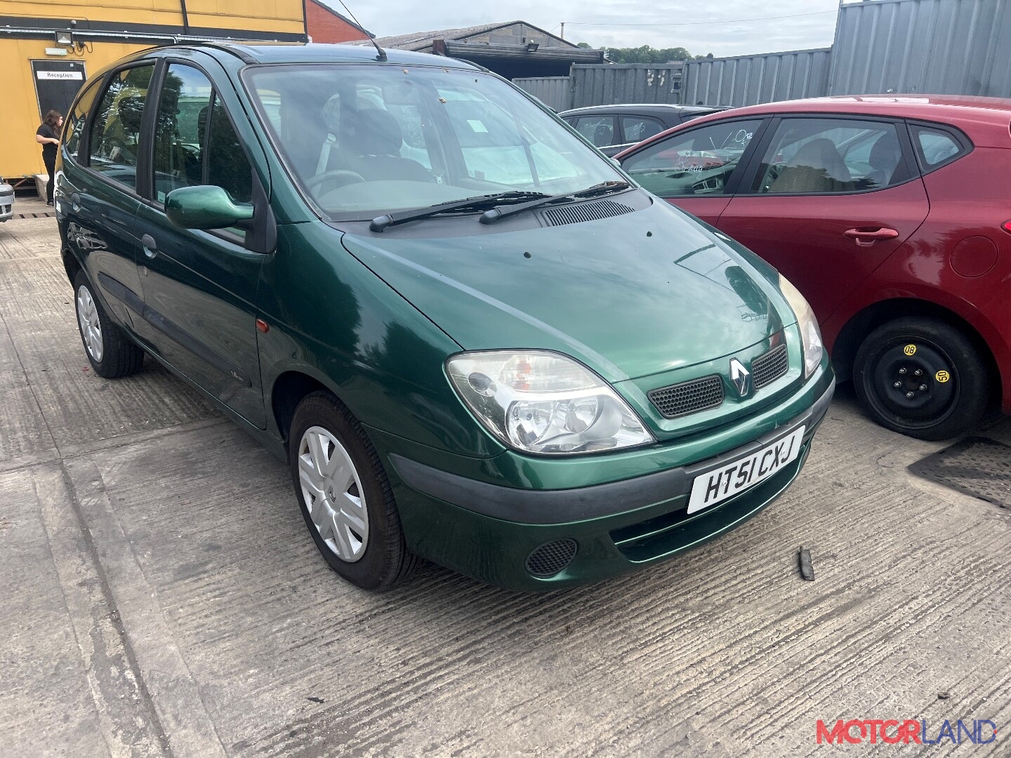 Недавно поступивший автомобиль Renault Scenic 1996-2002 - разборочный номер  t34977