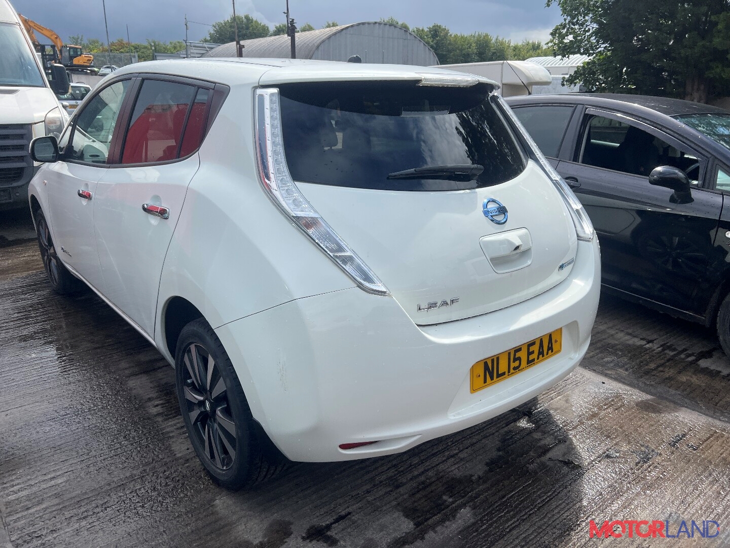 Недавно поступивший автомобиль Nissan Leaf - разборочный номер t35026