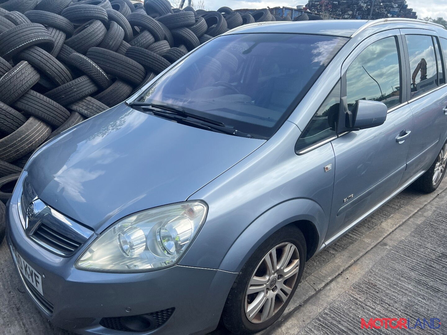 Недавно поступивший автомобиль Opel Zafira B 2005-2012 - разборочный номер  t35066