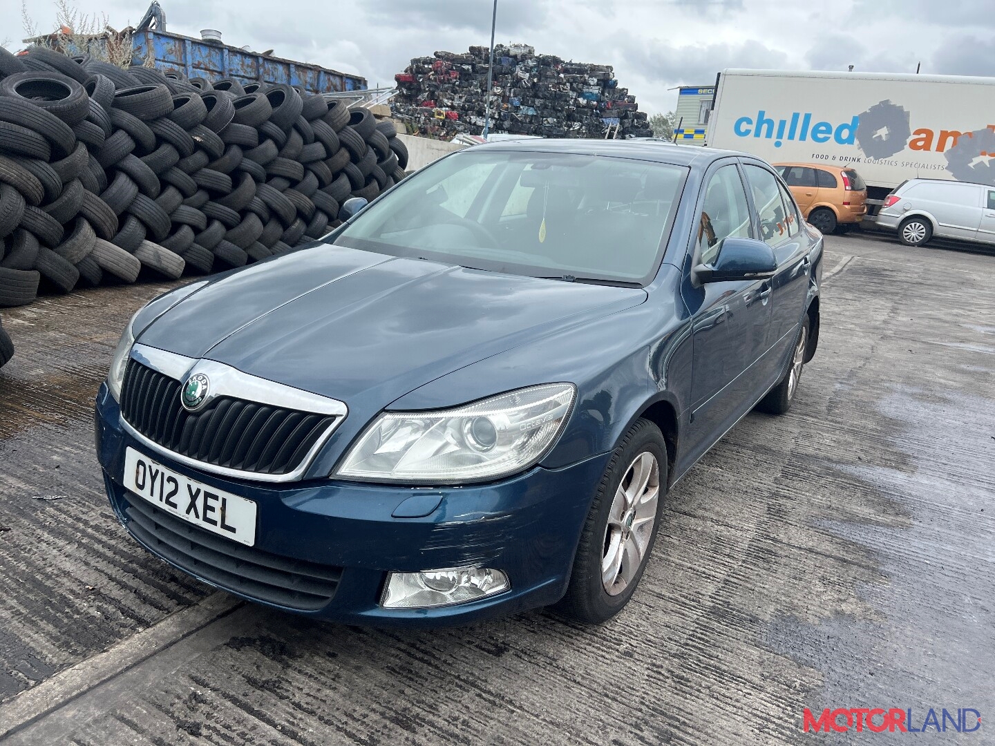 Недавно поступивший автомобиль Skoda Octavia (A5) 2008-2013 - разборочный  номер t35143