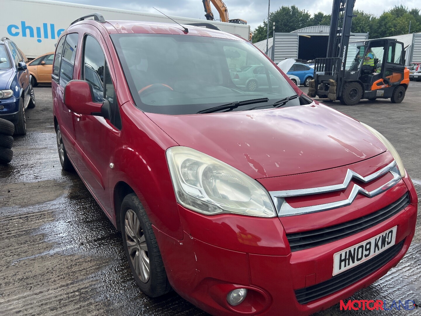 Недавно поступивший автомобиль Citroen Berlingo 2008-2012 - разборочный  номер t35164