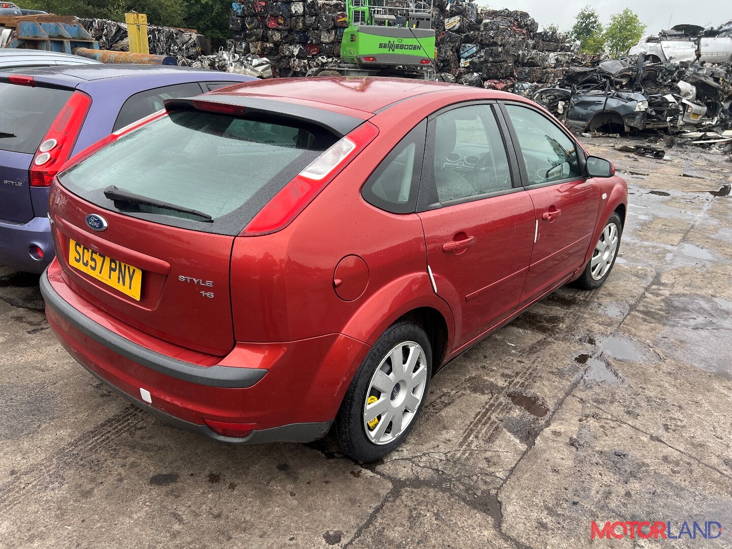 Недавно поступивший автомобиль Ford Focus 2 2005-2008 - разборочный номер  x3830