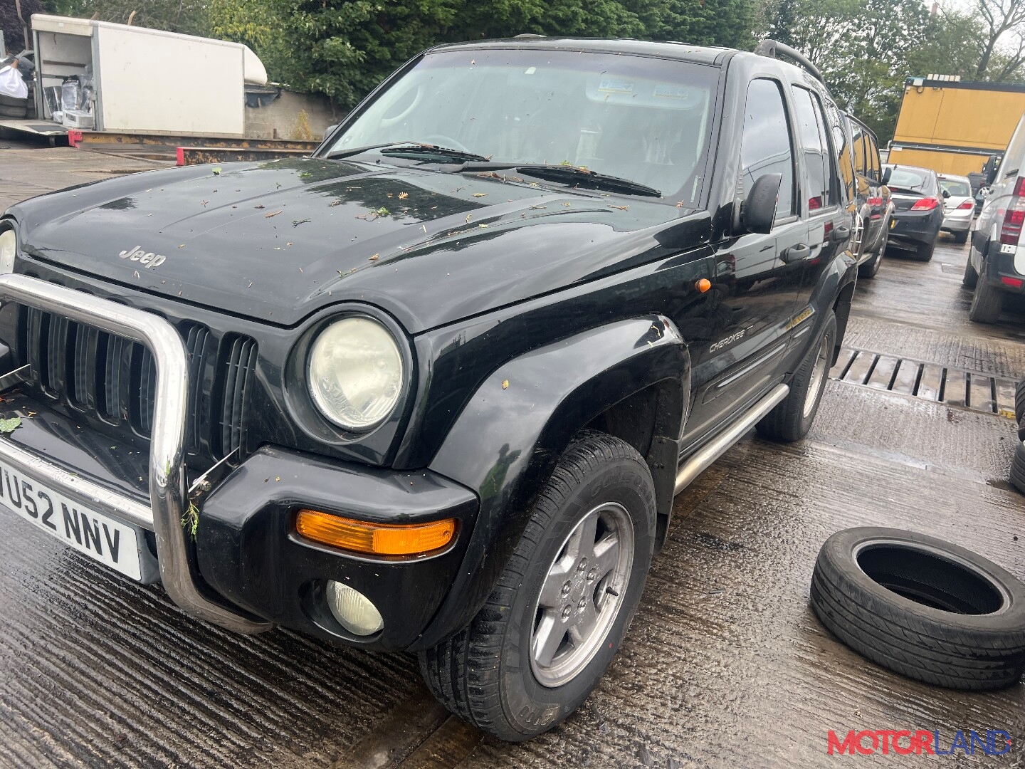 Недавно поступивший автомобиль Jeep Liberty 2002-2006 - разборочный номер  t35208