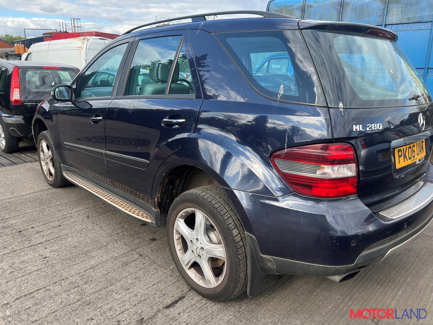 Недавно поступивший автомобиль Mercedes ML W164 2005-2011 - разборочный  номер t35364