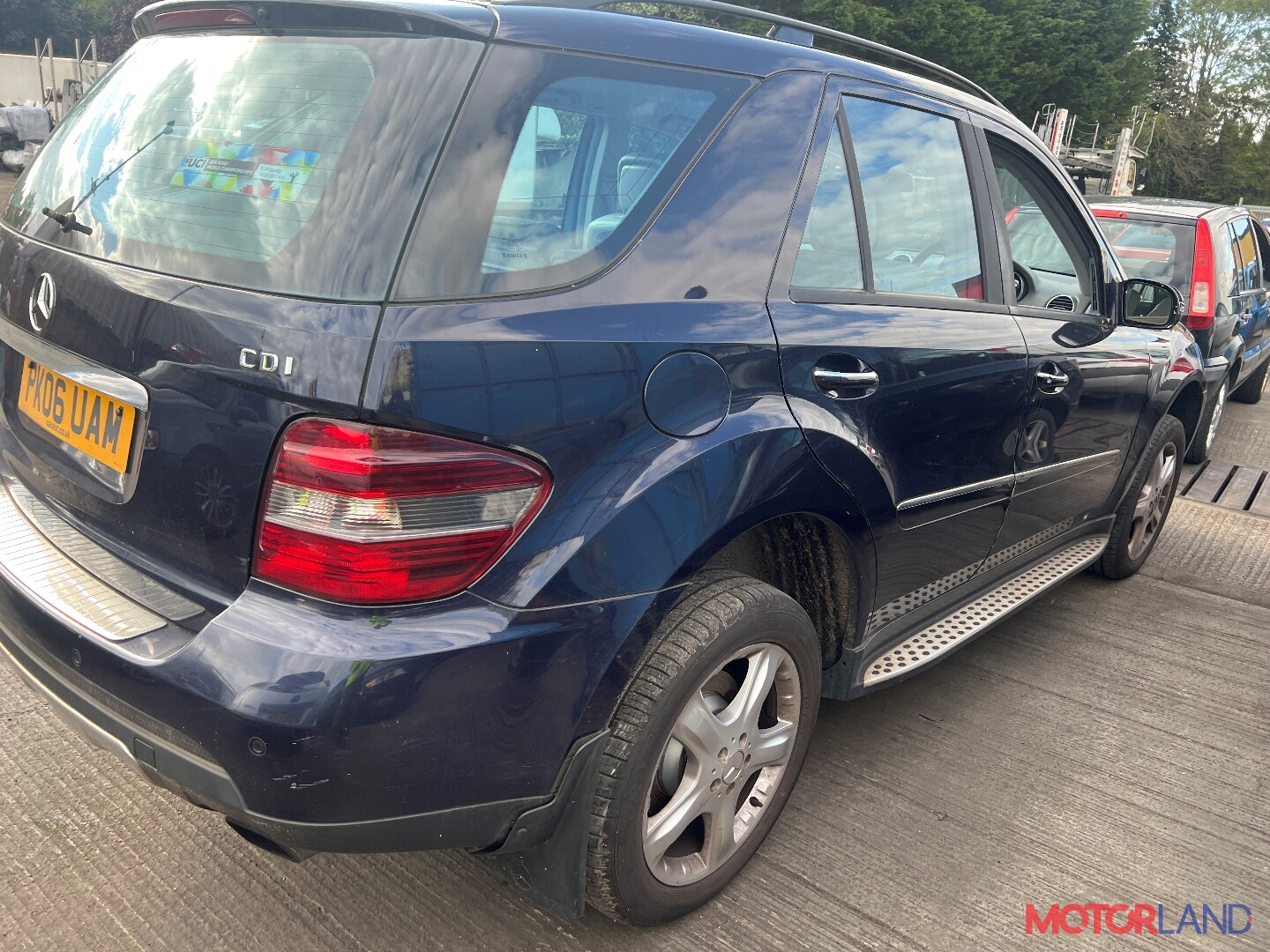 Недавно поступивший автомобиль Mercedes ML W164 2005-2011 - разборочный  номер t35364