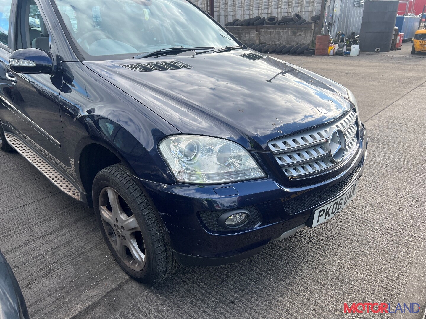 Недавно поступивший автомобиль Mercedes ML W164 2005-2011 - разборочный  номер t35364