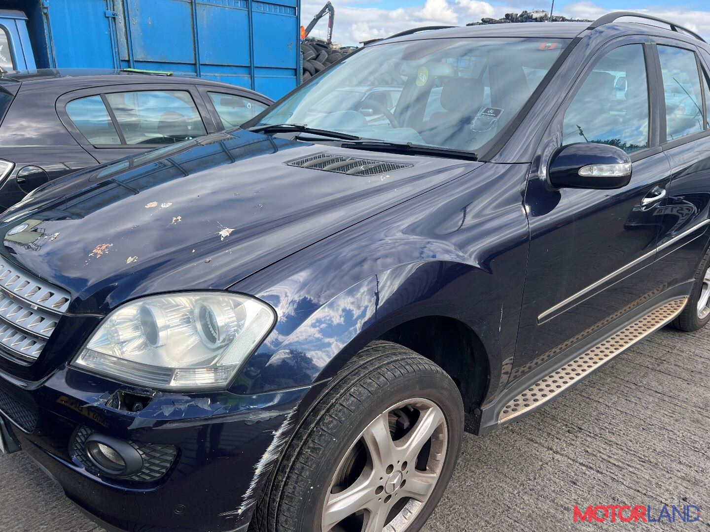 Недавно поступивший автомобиль Mercedes ML W164 2005-2011 - разборочный  номер t35364