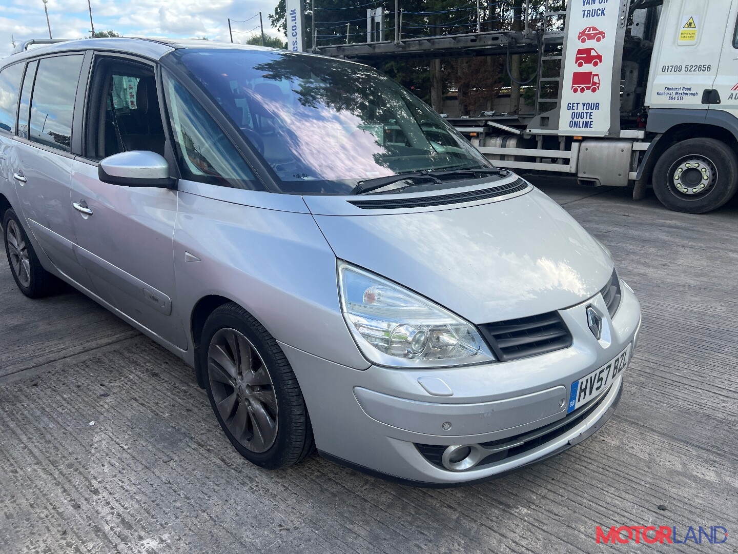 Недавно поступивший автомобиль Renault Espace 4 2002- - разборочный номер  t35367