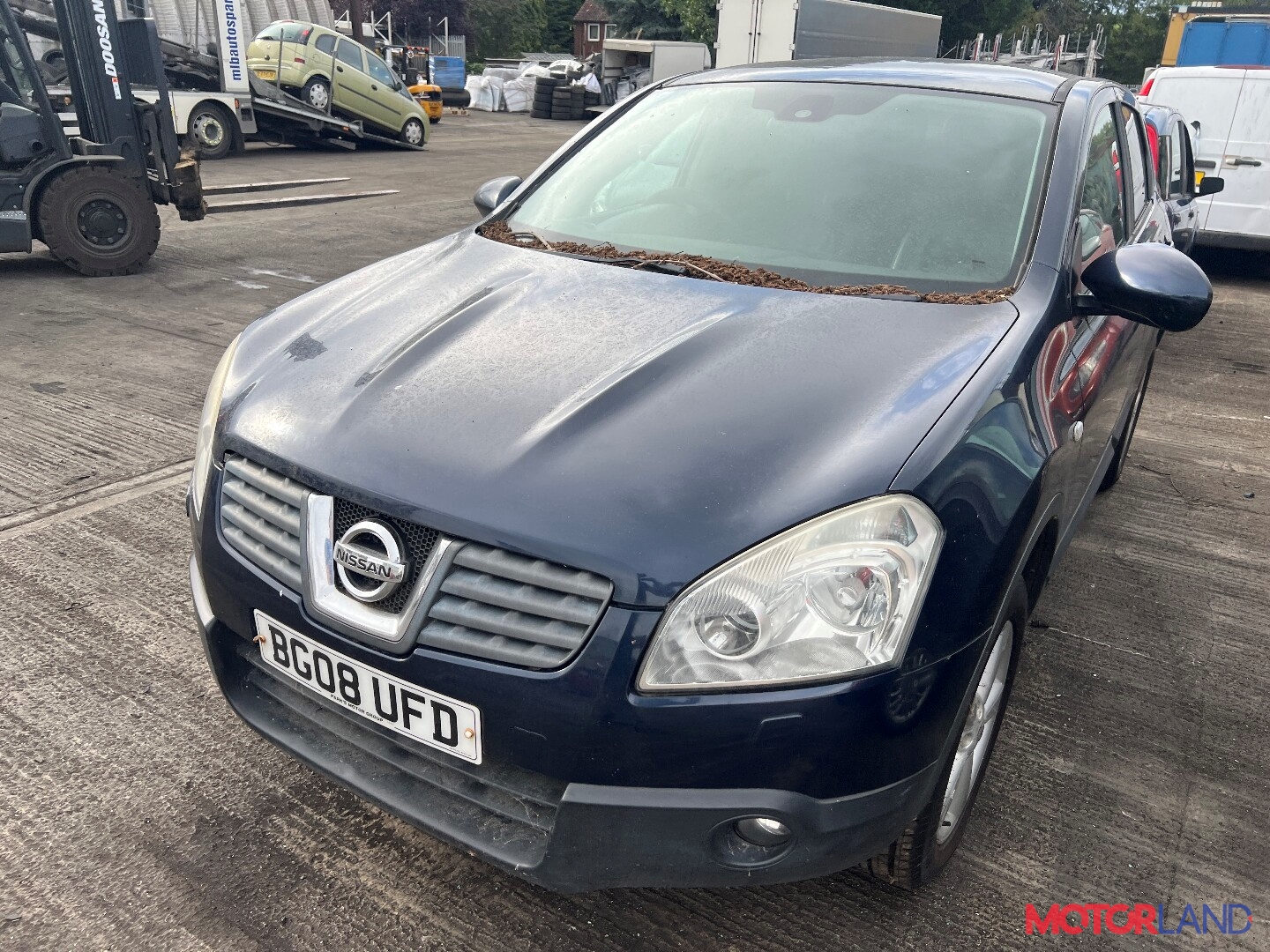 Недавно поступивший автомобиль Nissan Qashqai 2006-2013 - разборочный номер  t35313