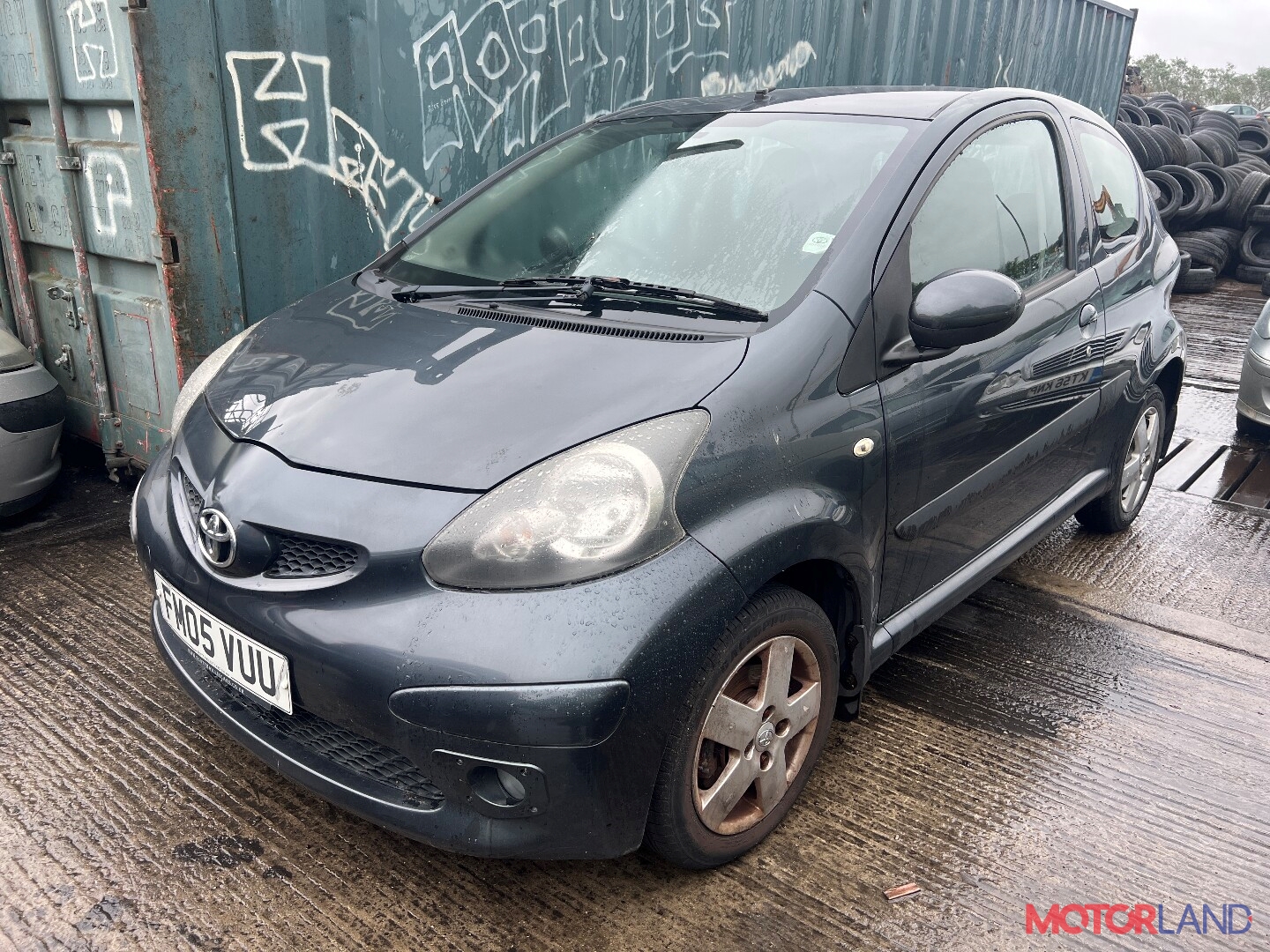 Недавно поступивший автомобиль Toyota Aygo 2005-2014 - разборочный номер  t35396