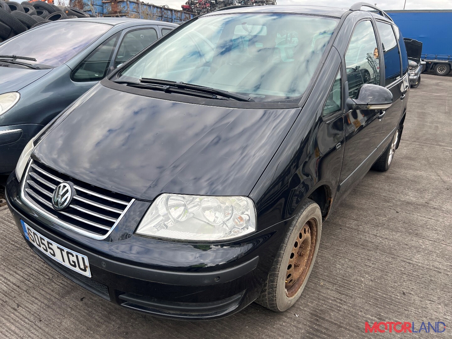 Недавно поступивший автомобиль Volkswagen Sharan 2000-2010 - разборочный  номер t35435