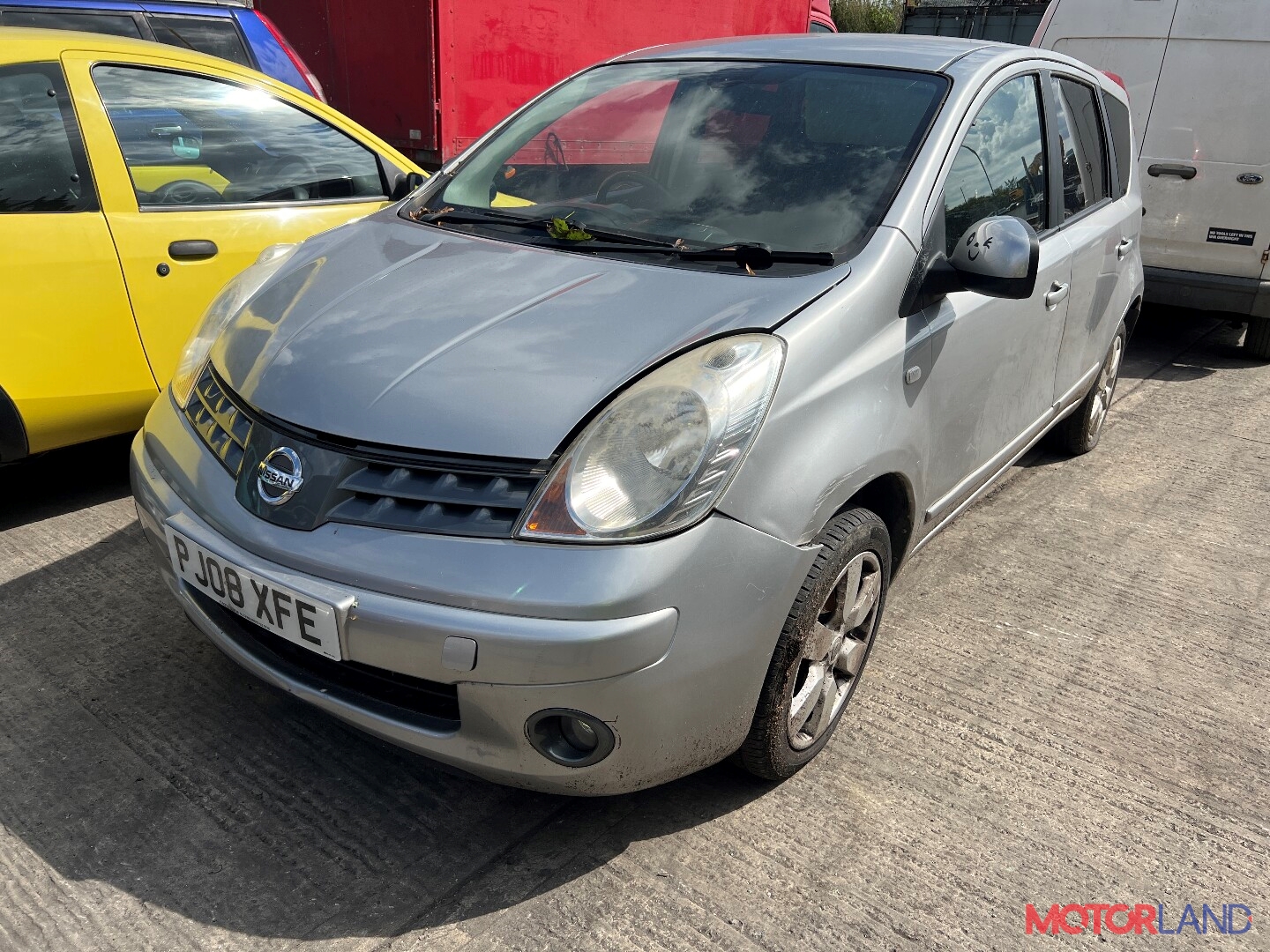 Недавно поступивший автомобиль Nissan Note E11 2006-2013 - разборочный  номер t35493