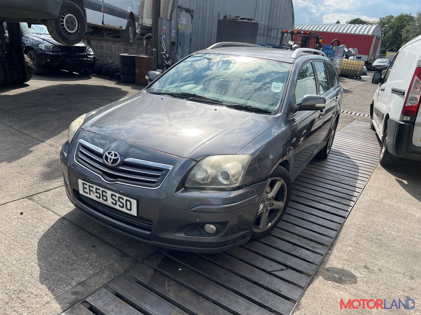 Недавно поступивший автомобиль Toyota Avensis 2 2003-2008 - разборочный  номер t35480