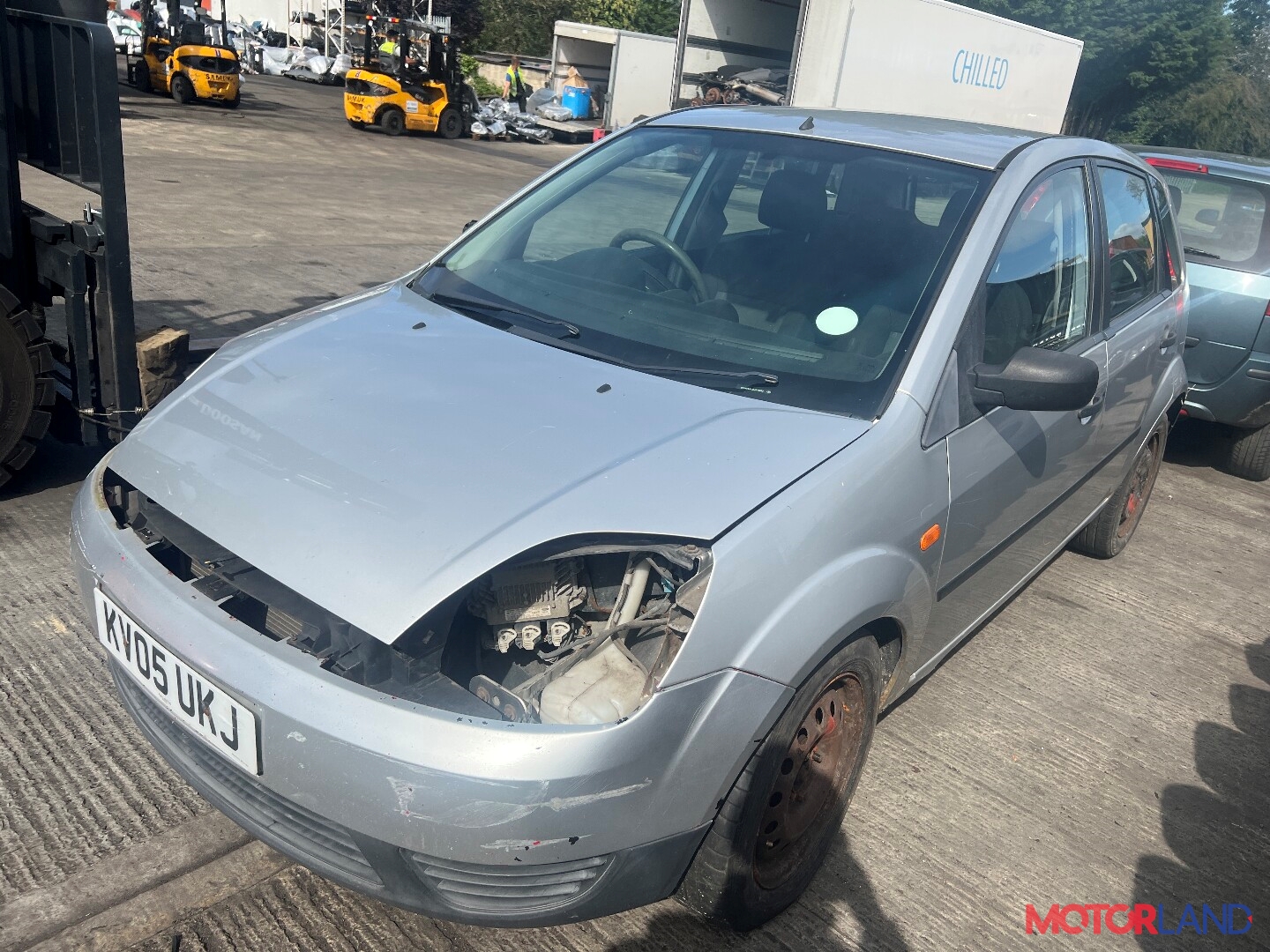 Недавно поступивший автомобиль Ford Fiesta 2001-2007 - разборочный номер  t35602