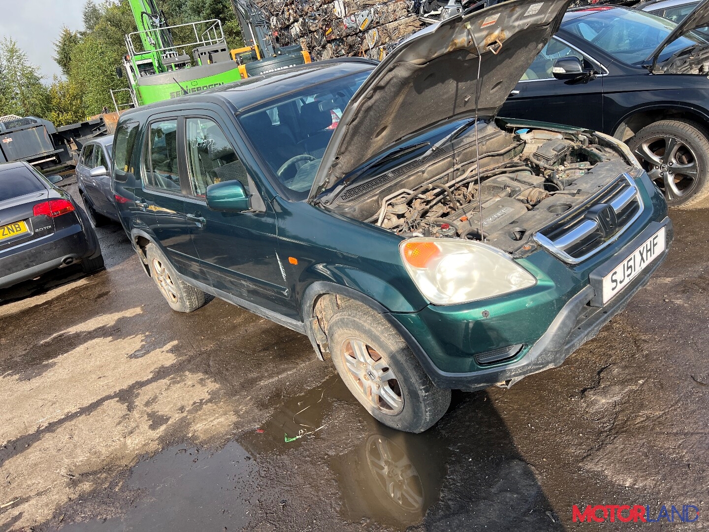 Недавно поступивший автомобиль Honda CR-V 2002-2006 - разборочный номер  x4110