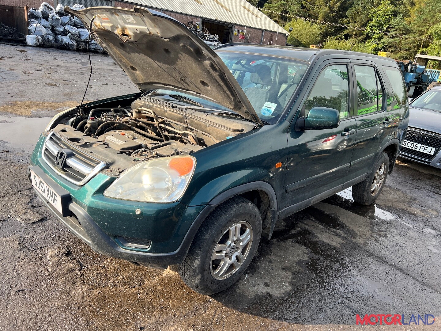 Недавно поступивший автомобиль Honda CR-V 2002-2006 - разборочный номер  x4110