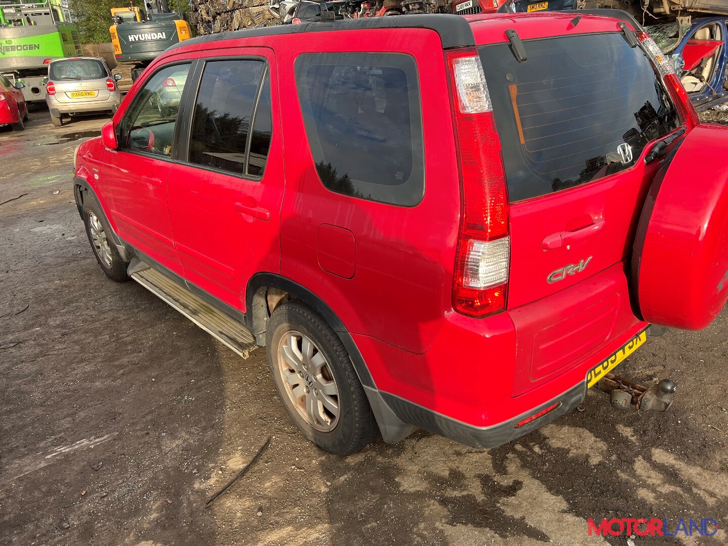 Недавно поступивший автомобиль Honda CR-V 2002-2006 - разборочный номер  x4107