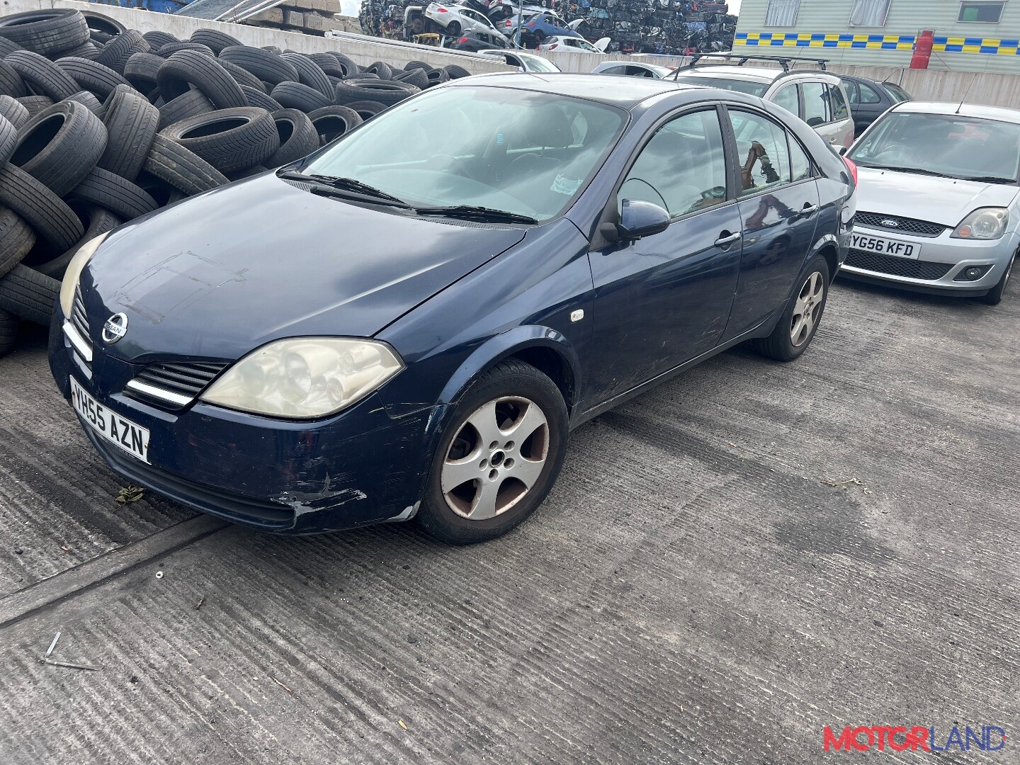 Недавно поступивший автомобиль Nissan Primera P12 2002-2007 - разборочный  номер t35753