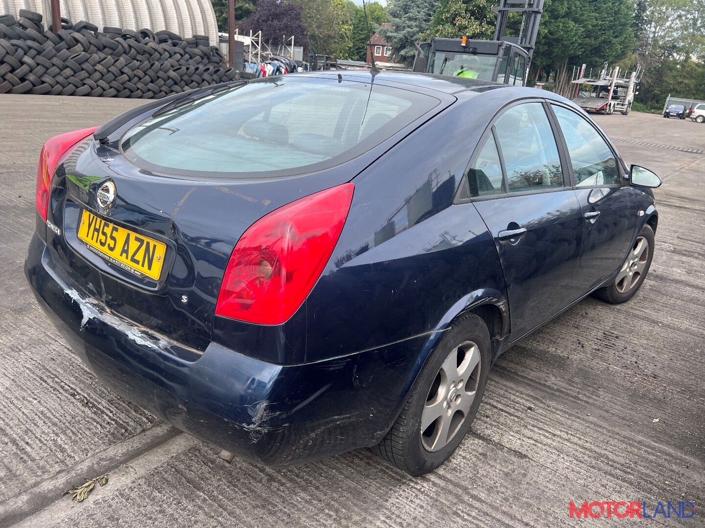 Недавно поступивший автомобиль Nissan Primera P12 2002-2007 - разборочный  номер t35753