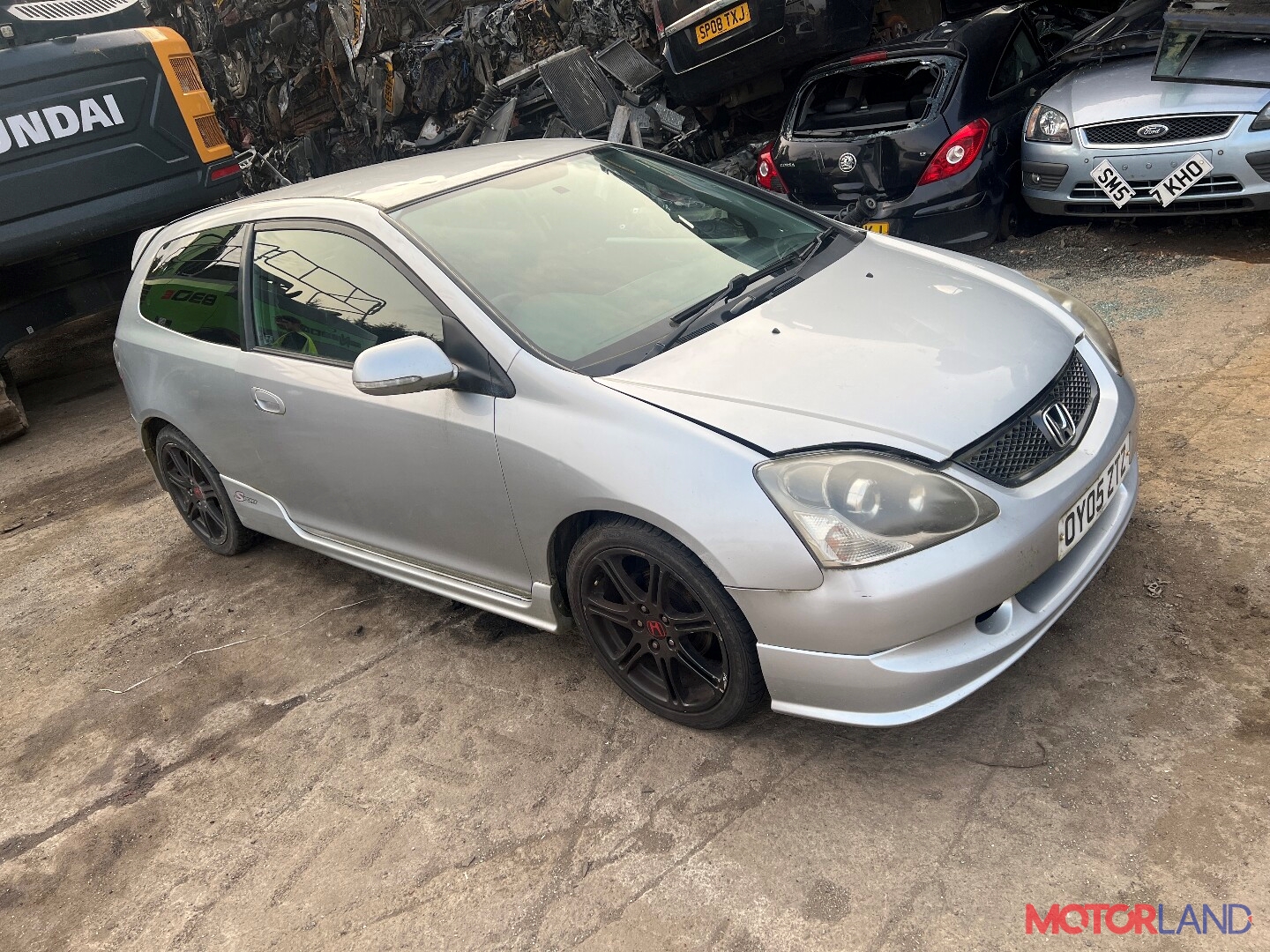 Недавно поступивший автомобиль Honda Civic 2001-2005 - разборочный номер  x4122