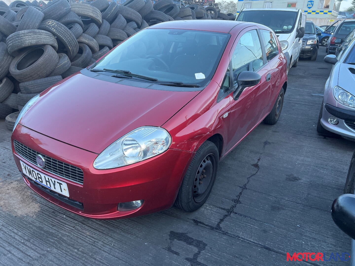 Недавно поступивший автомобиль Fiat Grande Punto 2005-2011 - разборочный  номер t35838