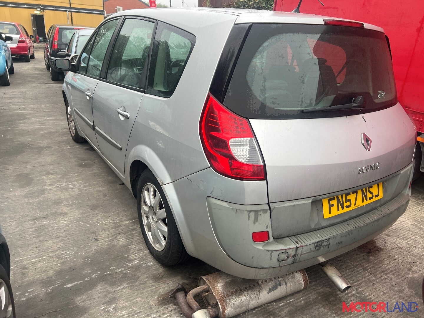 Недавно поступивший автомобиль Renault Scenic 2003-2009 - разборочный номер  t35925