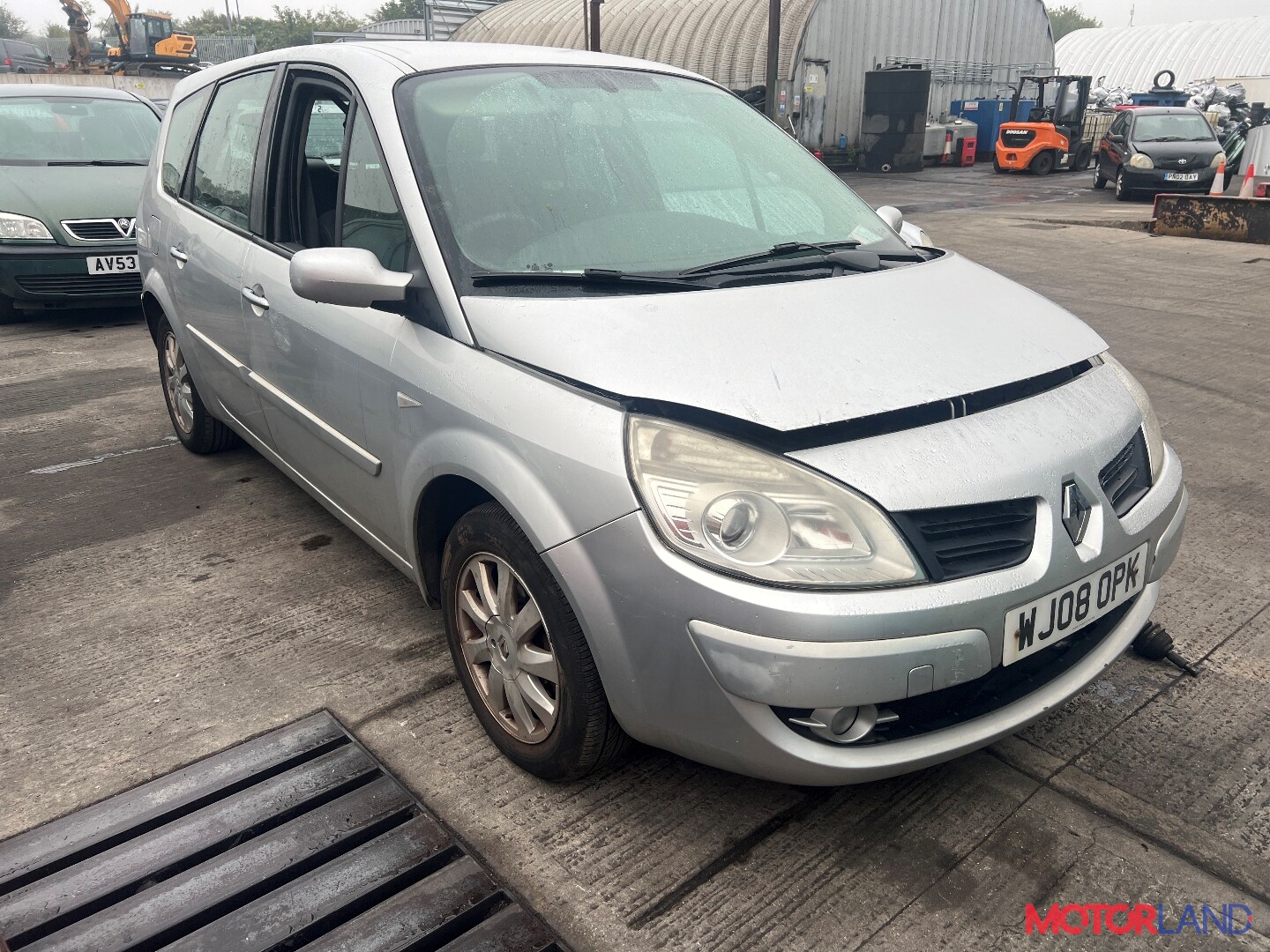 Недавно поступивший автомобиль Renault Scenic 2003-2009 - разборочный номер  t35891