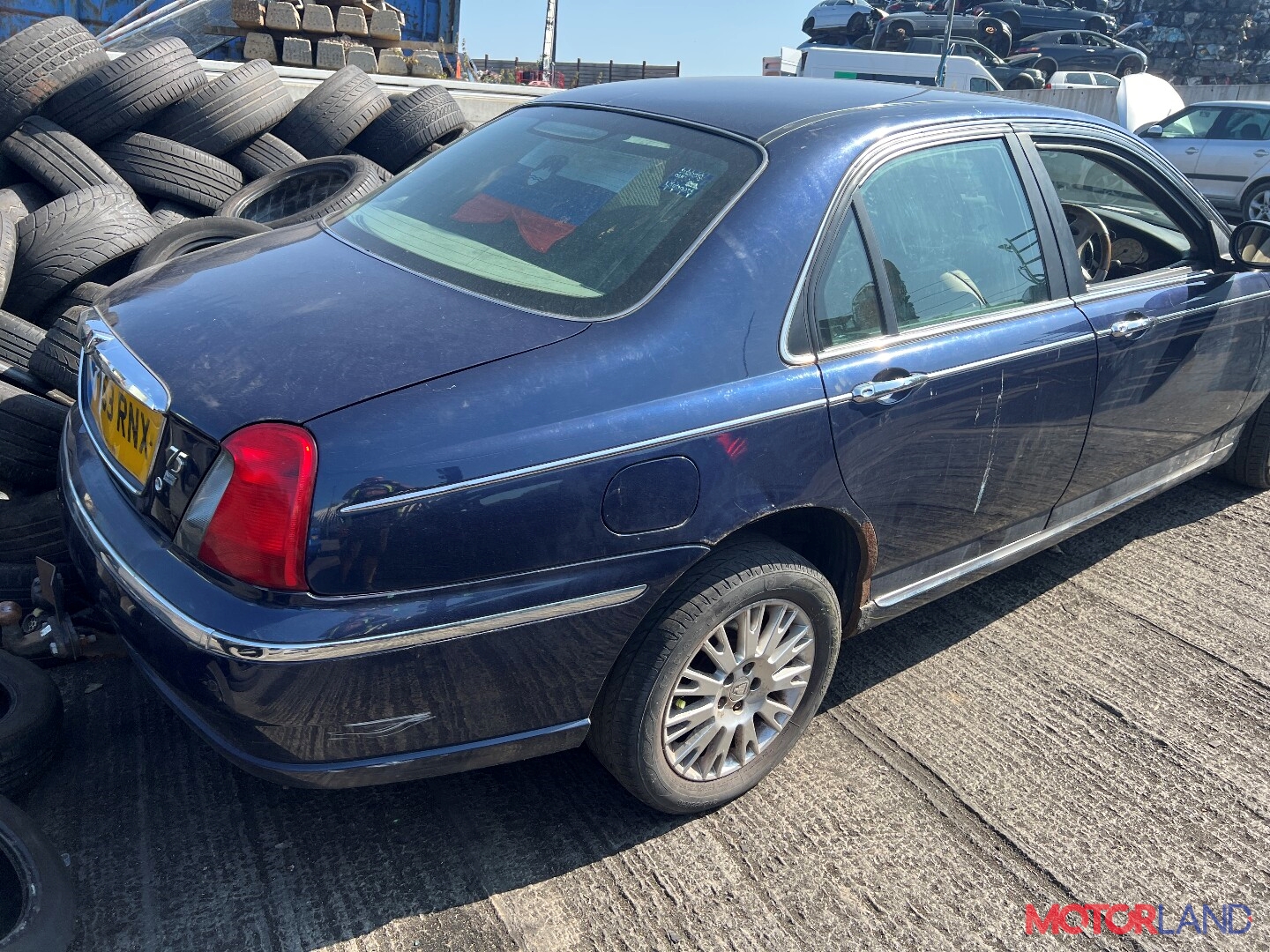 Недавно поступивший автомобиль Rover 75 1999-2005 - разборочный номер t35935