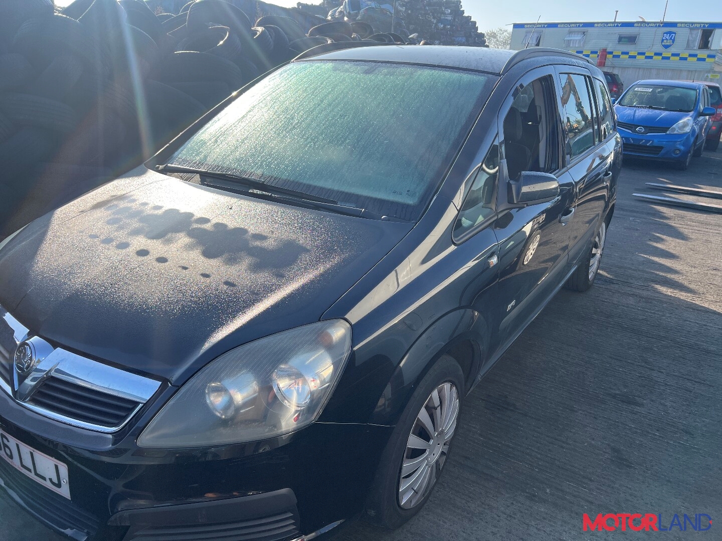 Недавно поступивший автомобиль Opel Zafira B 2005-2012 - разборочный номер  t35950