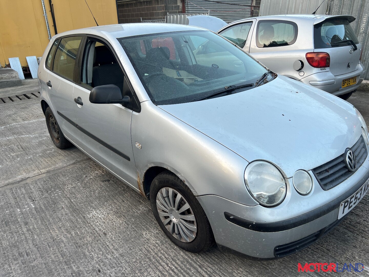 Недавно поступивший автомобиль Volkswagen Polo 2001-2005 - разборочный  номер t35999