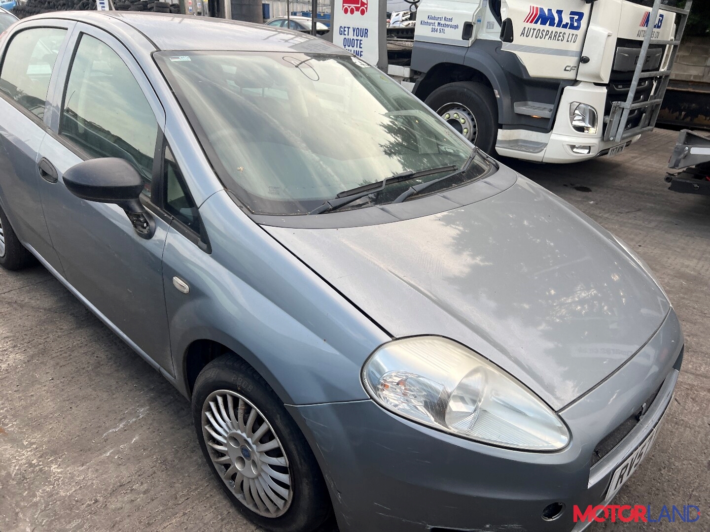 Недавно поступивший автомобиль Fiat Grande Punto 2005-2011 - разборочный  номер t36013