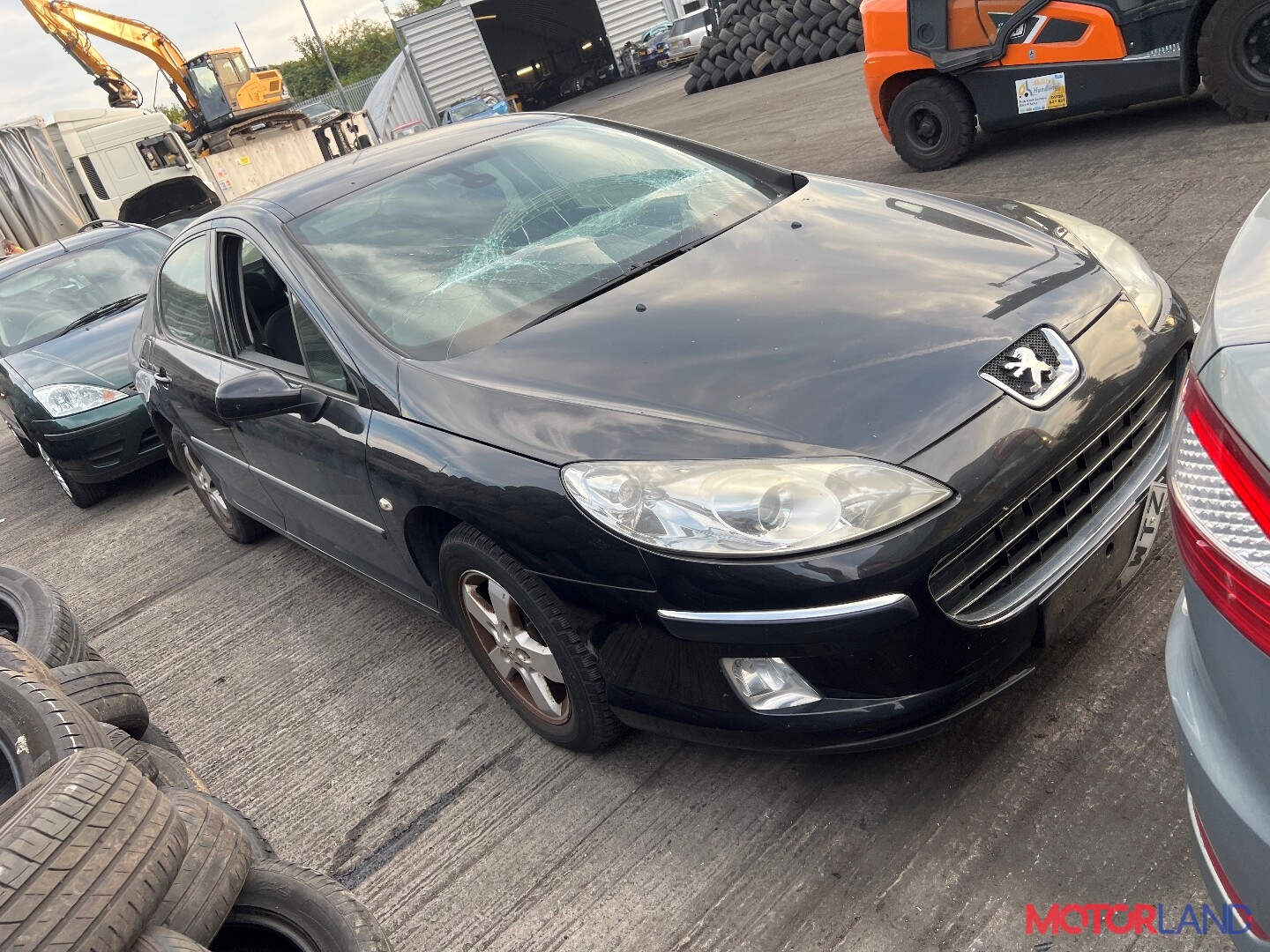 Недавно поступивший автомобиль Peugeot 407 - разборочный номер t36075