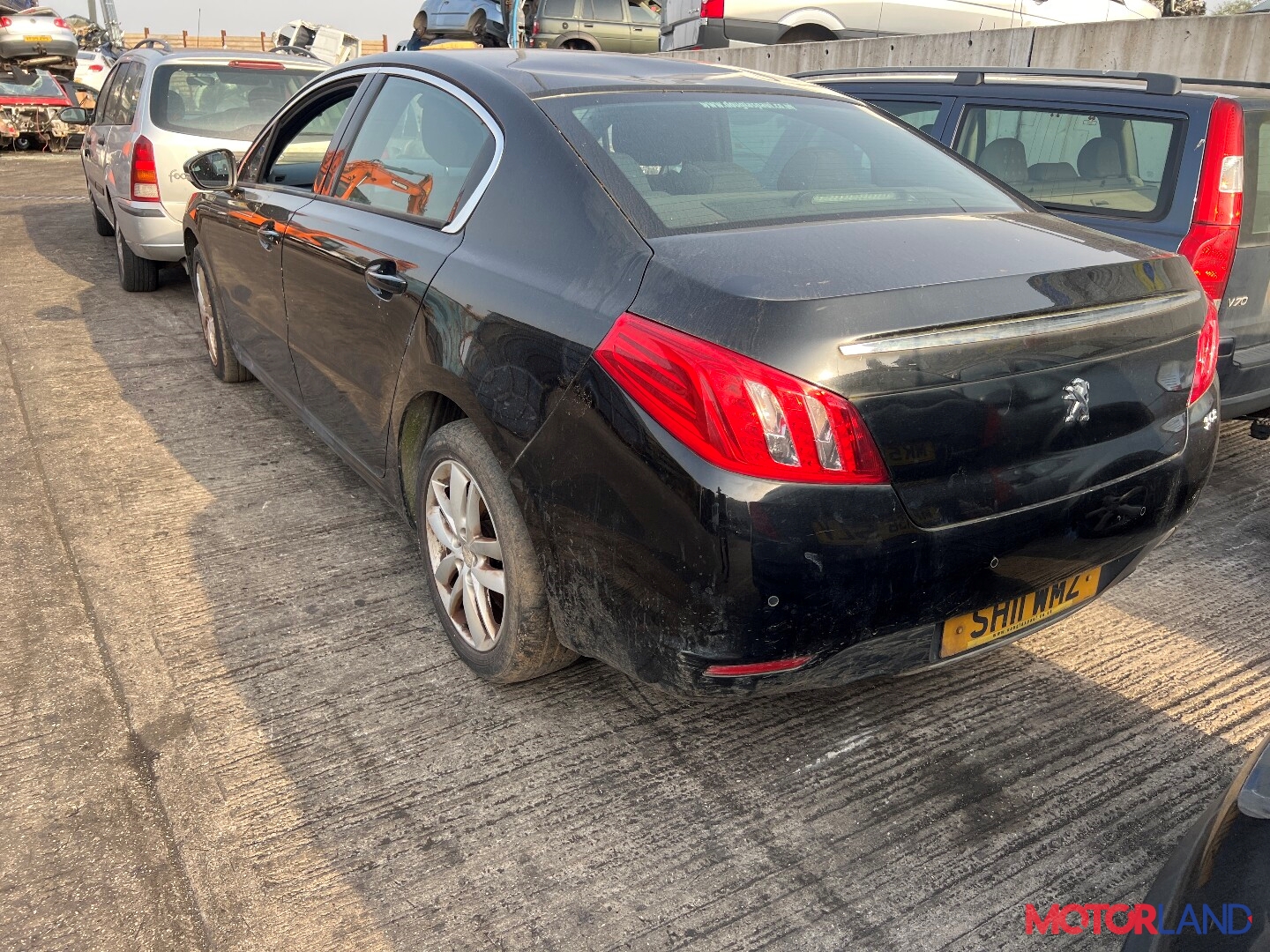 Недавно поступивший автомобиль Peugeot 508 - разборочный номер t36124