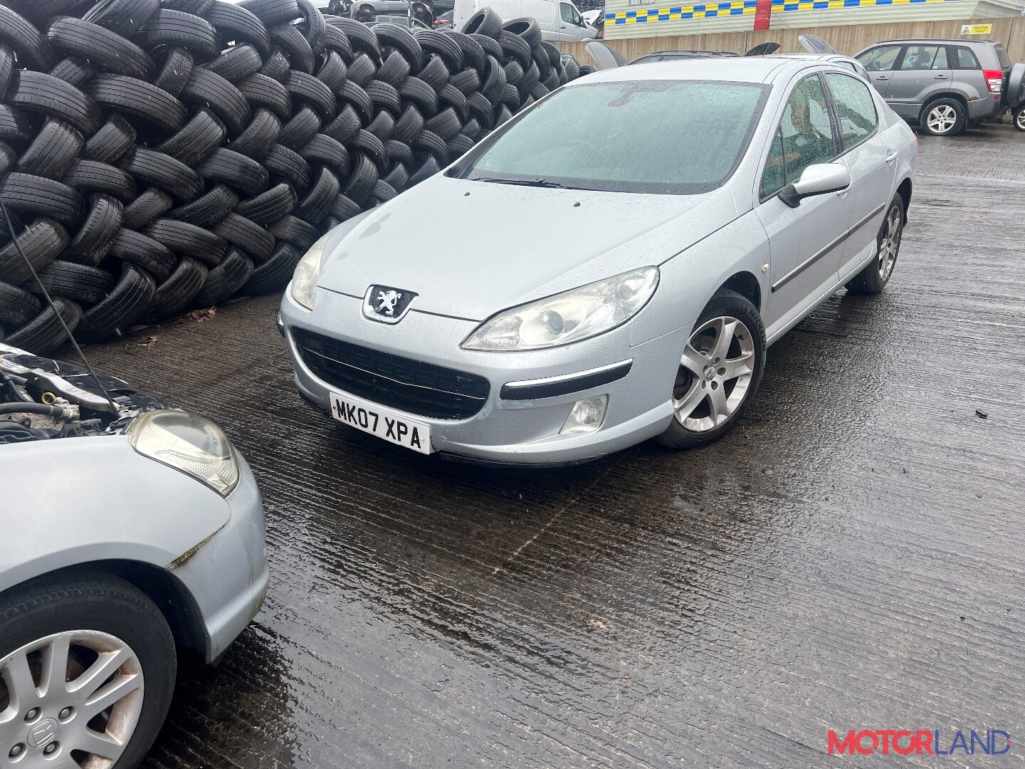 Недавно поступивший автомобиль Peugeot 407 - разборочный номер t36201