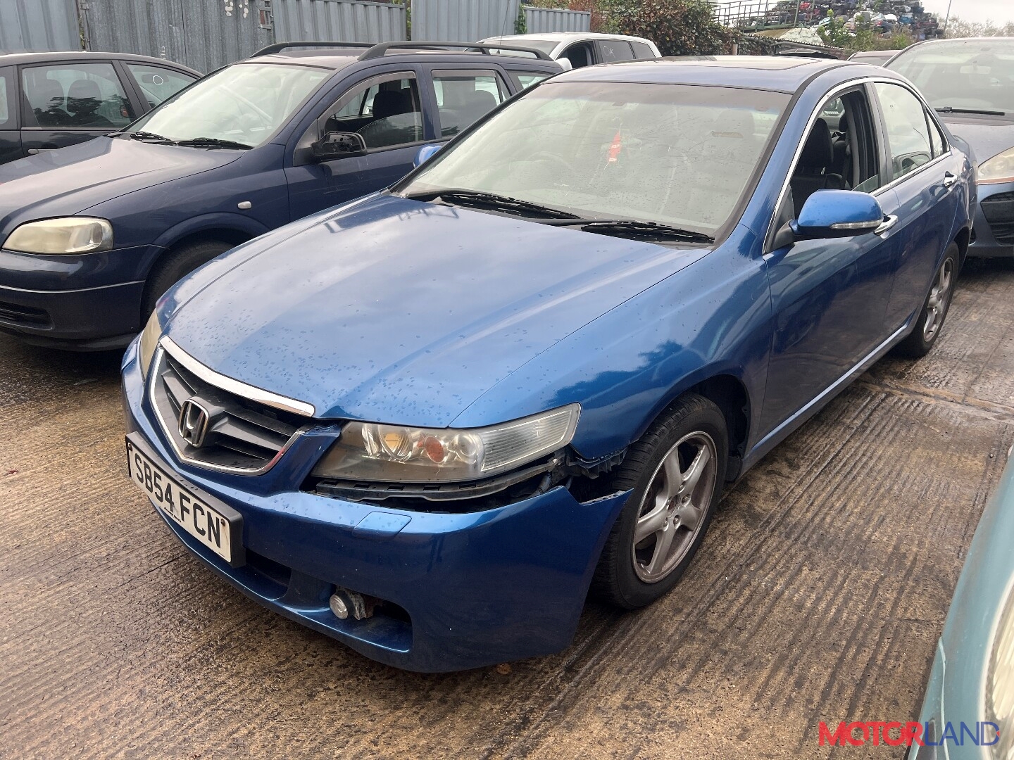 Недавно поступивший автомобиль Honda Accord 7 2003-2007 - разборочный номер  t36209