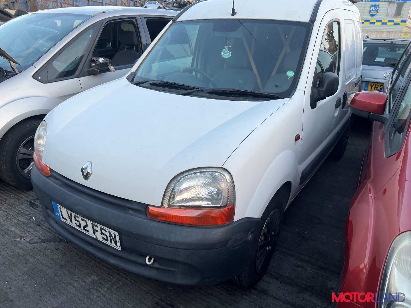 Недавно поступивший автомобиль Renault Kangoo 1998-2008 - разборочный номер  t36269