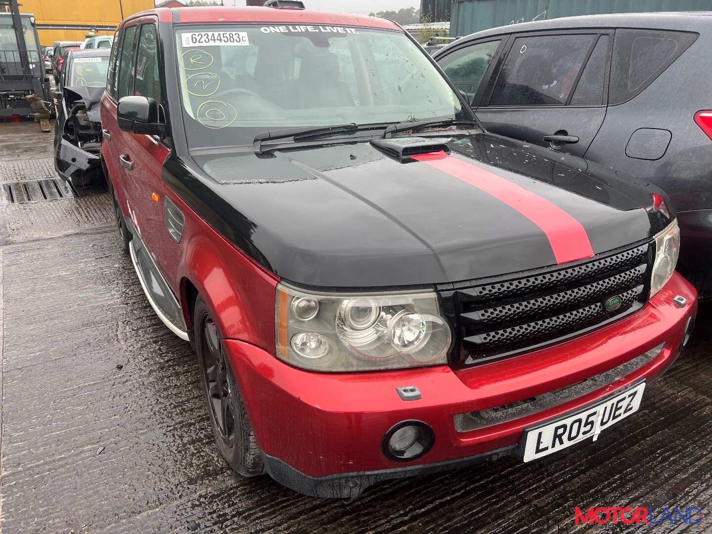 Недавно поступивший автомобиль Land Rover Range Rover Sport 2005-2009 -  разборочный номер t36561