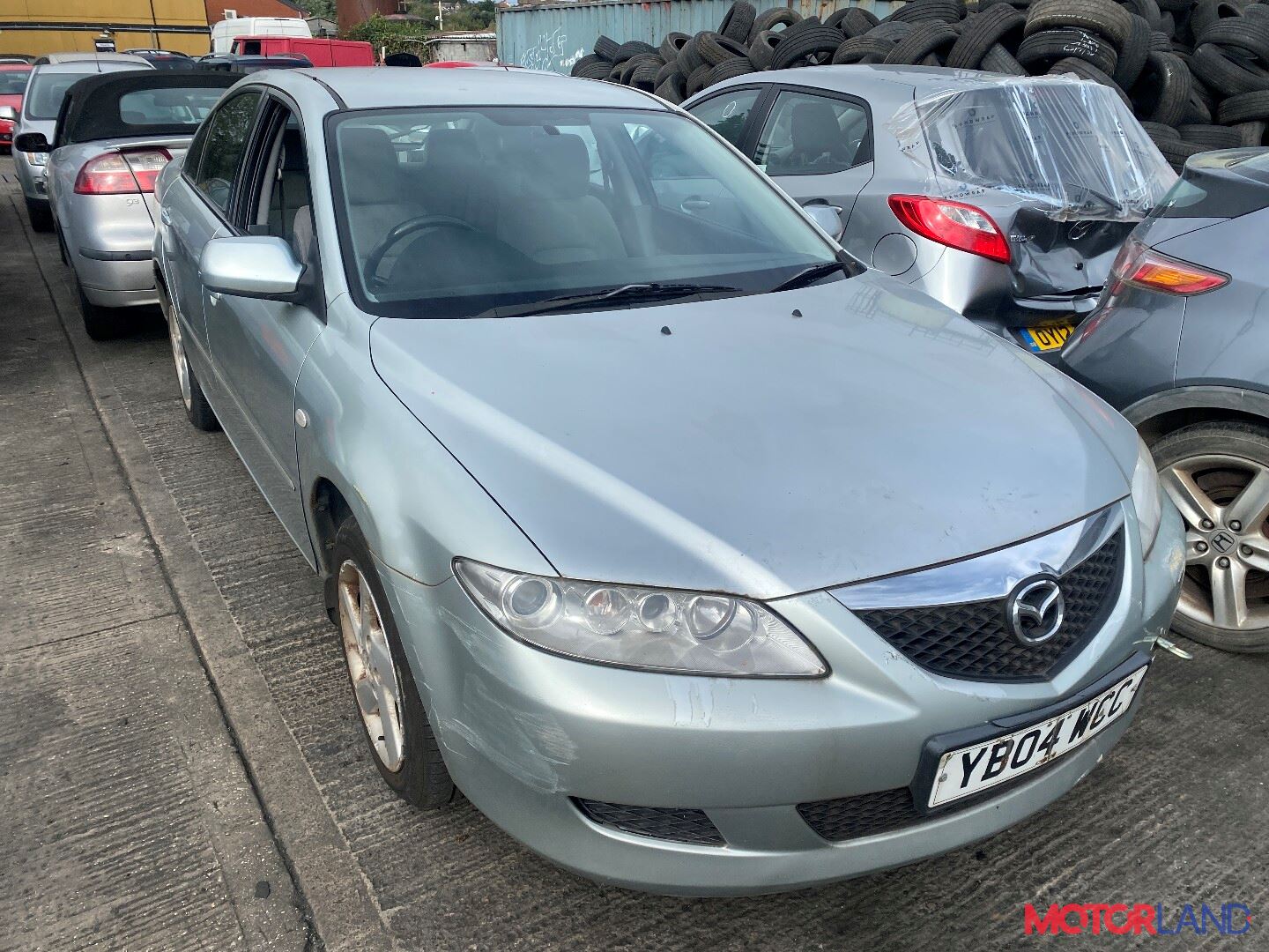 Недавно поступивший автомобиль Mazda 6 (GG) 2002-2008 - разборочный номер  t36315