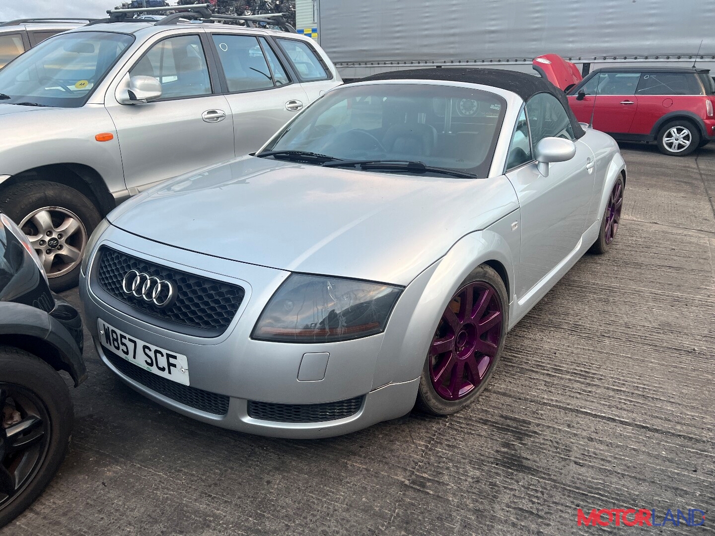 Недавно поступивший автомобиль Audi TT 1998-2006 - разборочный номер t36442