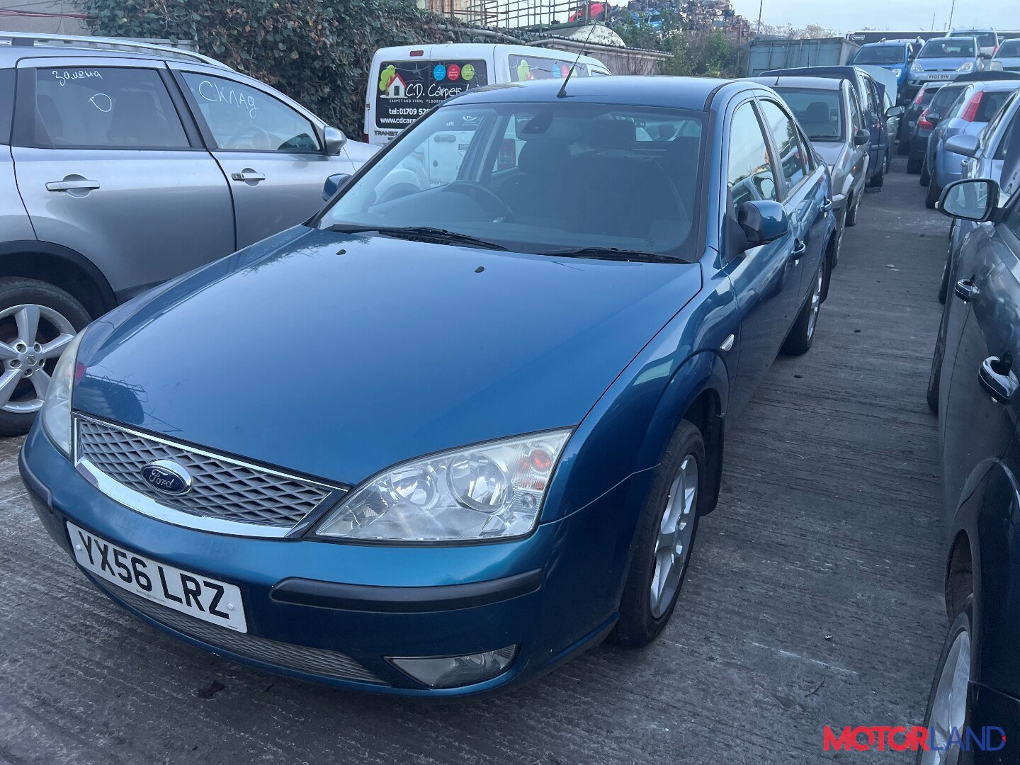 Недавно поступивший автомобиль Ford Mondeo 3 2000-2007 - разборочный номер  t36583