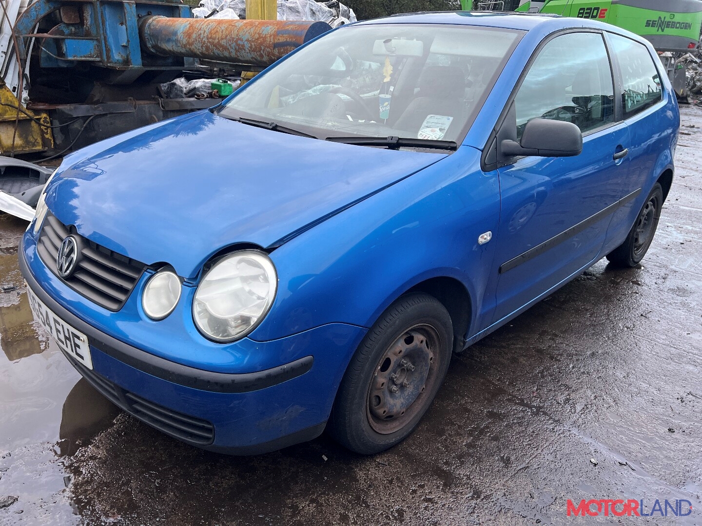 Недавно поступивший автомобиль Volkswagen Polo 2001-2005 - разборочный  номер x4348