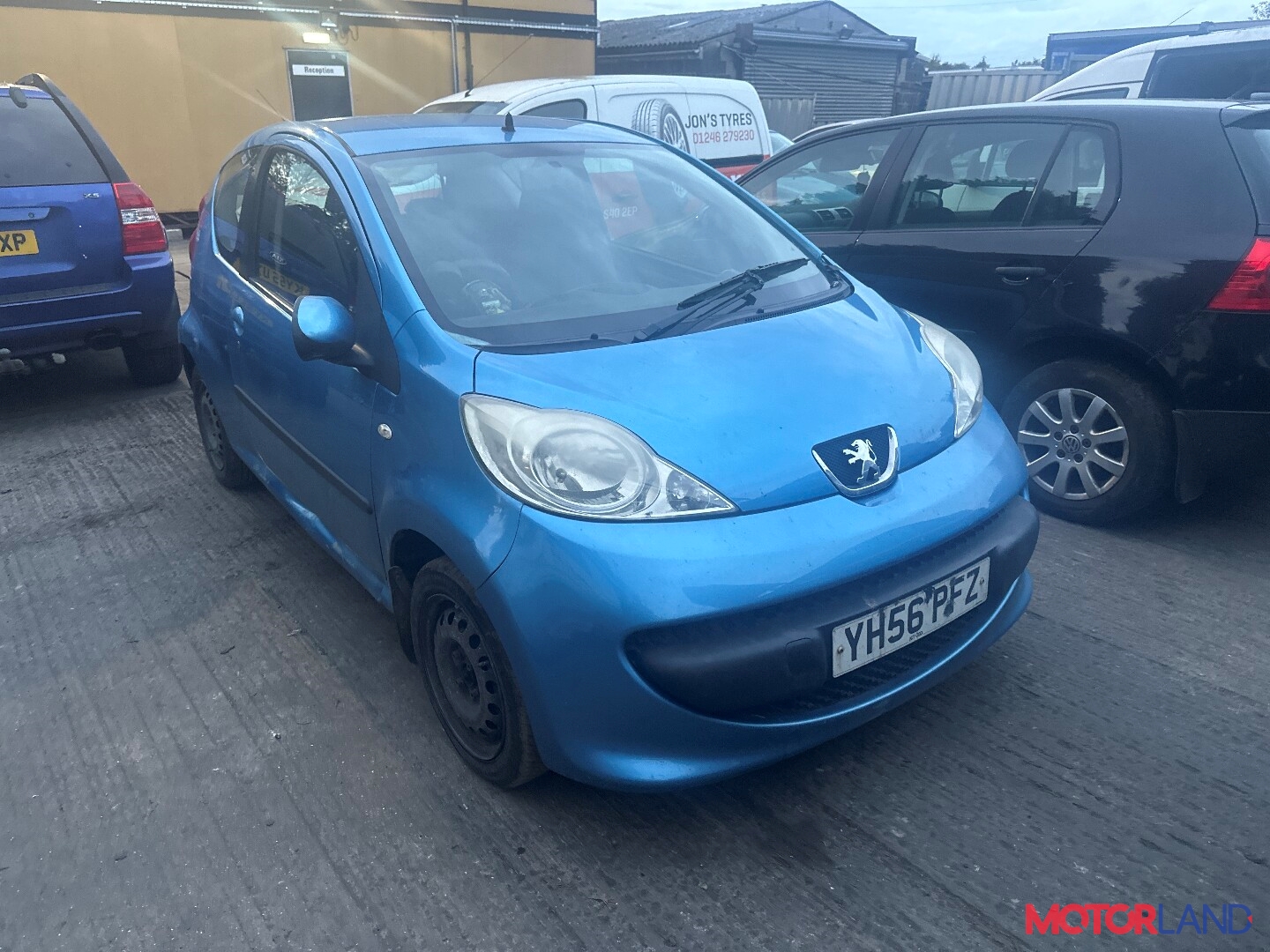 Недавно поступивший автомобиль Peugeot 107 2005-2012 - разборочный номер  t36727