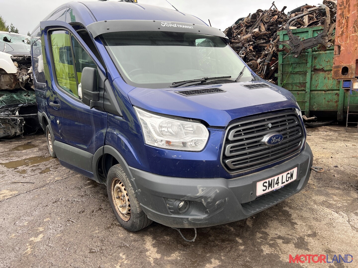 Недавно поступивший автомобиль Ford Transit 2014- - разборочный номер x4371